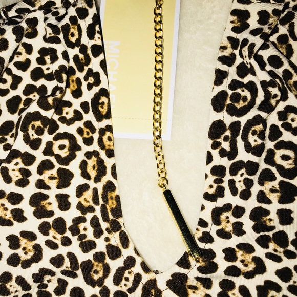 BNWT XL Michael Kors cold shoulder w/jewelry - Picture 4 of 8